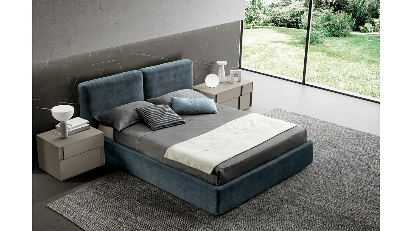 Letto Cloud con contenitore di Adok