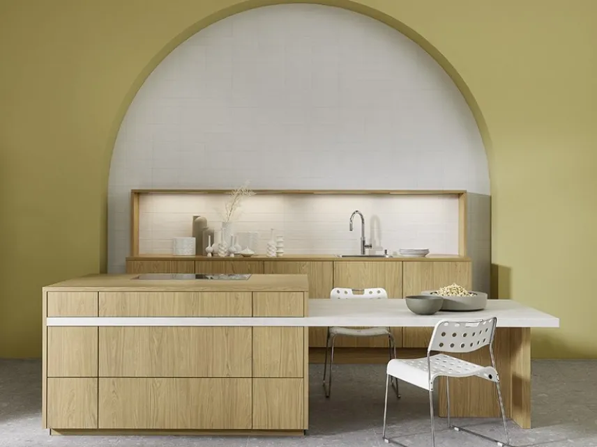 Cucina Design Neoleaf Matrix Zero di Nolte