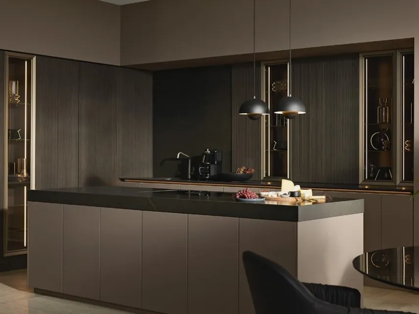 Cucina Design Neolodge Softlack Magma di Nolte