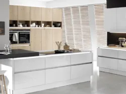 Cucina Design Nova Lack Bianco Lucido di Nolte