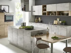 Cucina Moderna Manhattan Stone Beton di Nolte